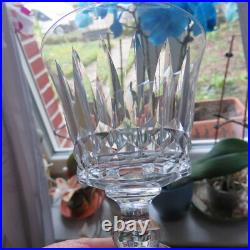 6 verres à vin blanc en cristal de baccarat modèle Piccadilly H 12,7 cm signé 2