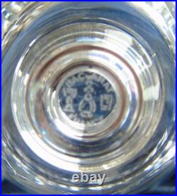 6 verres à vin blanc ou vin cuit en cristal de Baccarat modèle Texas prix de 6v