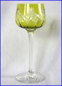 6 verres à vin du Rhin Roemers cristal de Baccarat forme 8738 taille 9254