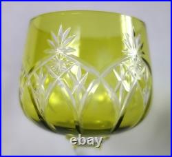 6 verres à vin du Rhin Roemers cristal de Baccarat forme 8738 taille 9254