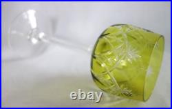 6 verres à vin du Rhin Roemers cristal de Baccarat forme 8738 taille 9254 6 verres à vin du Rhin Roemers cristal de Baccarat forme 8738 taille 9254