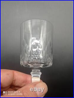 6 verres à vin en cristal de BACCARAT modèle Richelieu Champigny, 12,5cm
