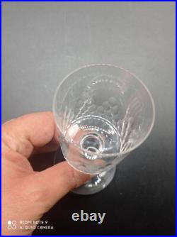 6 verres à vin en cristal de BACCARAT modèle Richelieu Champigny, 12,5cm