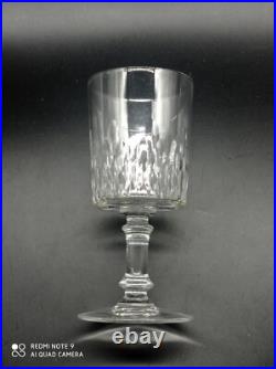 6 verres à vin en cristal de BACCARAT modèle Richelieu Champigny, 12,5cm