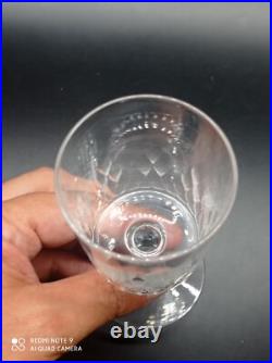 6 verres à vin en cristal de BACCARAT modèle Richelieu Champigny, 12,5cm