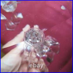 6 verres a vin en cristal de baccarat modèle Compiègne H 14,5 cm signé