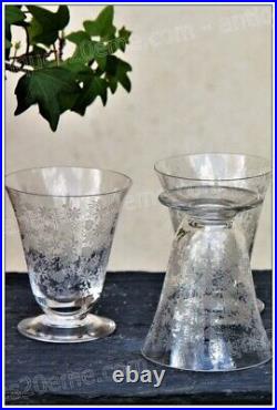 6 verres à vin n°4 en cristal de Baccarat Elisabeth 8,3 cm Wine glasses (A)