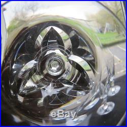 6 verres à vin rouge en cristal de baccarat modèle Chartres signé
