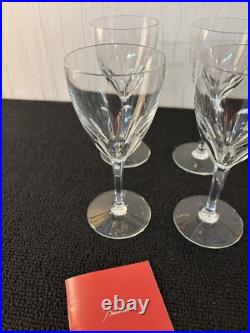 6 verres à vin rouge modèle Genova en cristal de Baccarat (prix à la pièce)
