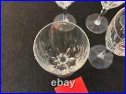 6 verres à vin rouge modèle Genova en cristal de Baccarat (prix à la pièce)