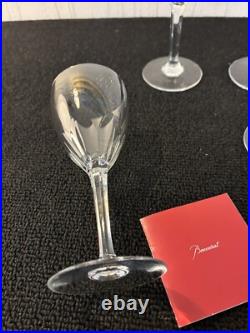 6 verres à vin rouge modèle Genova en cristal de Baccarat (prix à la pièce)