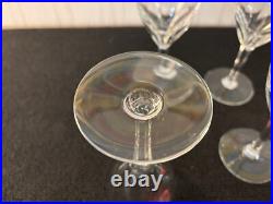 6 verres à vin rouge modèle Genova en cristal de Baccarat (prix à la pièce)