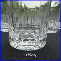 6 verres à whisky en cristal de Baccarat modèle piccadilly buckingham