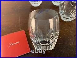 6 verres à whisky modèle Massena en cristal de Baccarat (prix à la pièce)