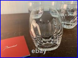 6 verres à whisky modèle Massena en cristal de Baccarat (prix à la pièce)