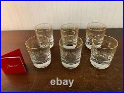 6 verres à whisky modèle Récamier en cristal de Baccarat (prix à la pièce)