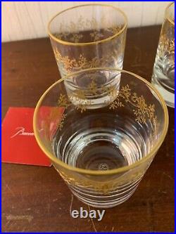 6 verres à whisky modèle Récamier en cristal de Baccarat (prix à la pièce)