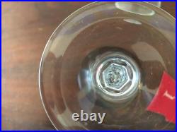 6 verres couleur modèle Genova en cristal de Baccarat (prix à la pièce)