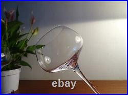6 verres dégustations vin cristal de Baccarat modèle Montaigne Optic