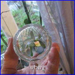 6 verres gobelet en cristal de baccarat modèle écaille richelieu H 7,8 signé