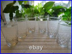 6 verres gobelets cristal Baccarat ECAILLE CHAUNY anciens 9 cm 6 verres gobelets cristal Baccarat ECAILLE CHAUNY anciens 9 cm