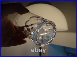 6 verres gobelets cristal Baccarat ECAILLE CHAUNY anciens 9 cm