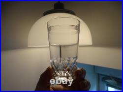 6 verres gobelets cristal Baccarat ECAILLE CHAUNY anciens 9 cm