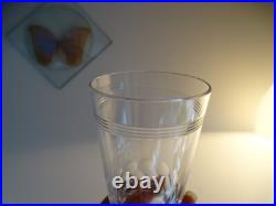 6 verres gobelets cristal Baccarat ECAILLE CHAUNY anciens 9 cm 6 verres gobelets cristal Baccarat ECAILLE CHAUNY anciens 9 cm