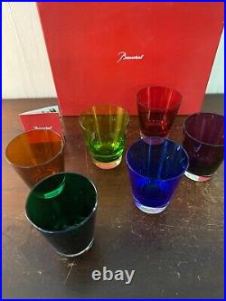 6 verres modèle Mosaïque en cristal de Baccarat (prix du lot de 6) modèle1