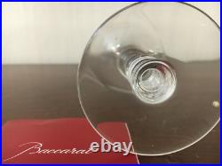 77 verres à vin rouge service Vence en cristal de Baccarat (prix à la pièce)