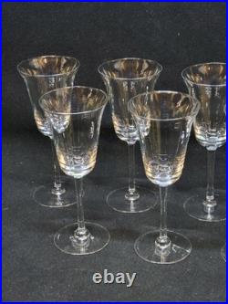 7 Verres A Porto Ou Vin Blanc En Cristal Baccarat / Saint Louis 7 Verres A Porto Ou Vin Blanc En Cristal Baccarat / Saint Louis