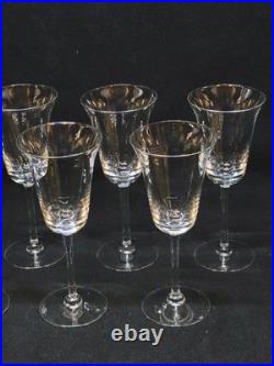 7 Verres A Porto Ou Vin Blanc En Cristal Baccarat / Saint Louis 7 Verres A Porto Ou Vin Blanc En Cristal Baccarat / Saint Louis