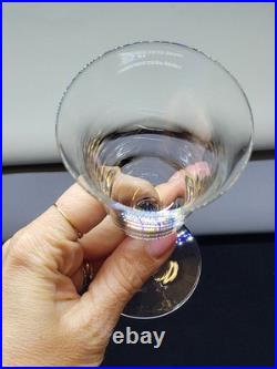 7 Verres A Porto Ou Vin Blanc En Cristal Baccarat / Saint Louis 7 Verres A Porto Ou Vin Blanc En Cristal Baccarat / Saint Louis