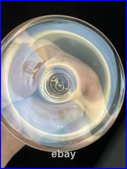7 Verres À Vin Rouge En Cristal Baccarat Modelé Molière