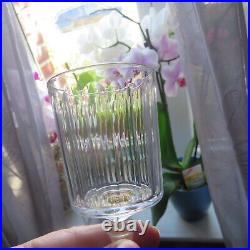 7 verre a vin H 12,3 cm en cristal de baccarat modèle Chicago taille 6410