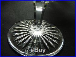 7 verres à eau Baccarat cristal taille Buckingham signes tres bel etat h 13,5cm