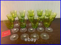 7 verres à vin en cristal de Baccarat (prix à la pièce)modèle1