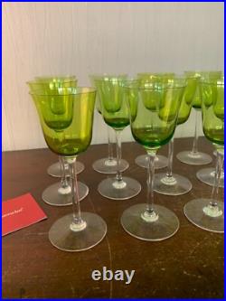 7 verres à vin en cristal de Baccarat (prix à la pièce)modèle1