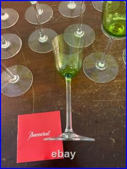 7 verres à vin en cristal de Baccarat (prix à la pièce)modèle1