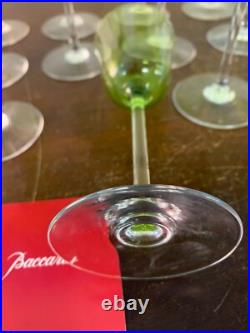 7 verres à vin en cristal de Baccarat (prix à la pièce)modèle1