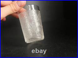 7 verres gobelet a thé en cristal dégagé à l'acide Baccarat St Louis Val Lambert