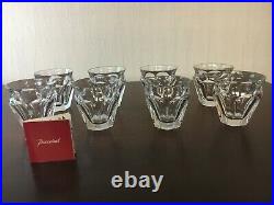 7 verres modèle Talleyrand Harcourt Baccarat h 9 cm (prix à la pièce)