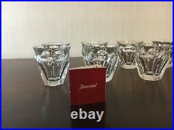 7 verres modèle Talleyrand Harcourt Baccarat h 9 cm (prix à la pièce)