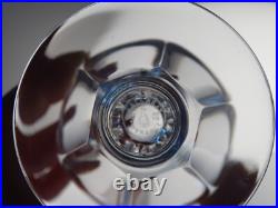 7 verres vin blanc cristal BACCARAT TALLEYRAND signés 7,8 cm