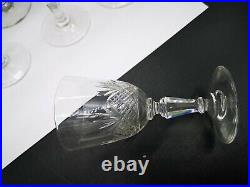 8 Verres À Vin Cristal Baccarat Taille 6073 Forme Gondole (A6)