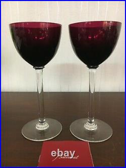 8 Verres à vin du Rhin Perfection en cristal de Baccarat (prix à la pièce)