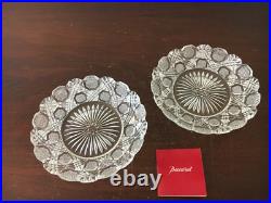 8 assiettes en cristal de Baccarat (prix à la pièce)