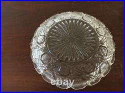 8 assiettes en cristal de Baccarat (prix à la pièce)