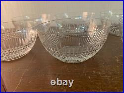 8 coupelles à fruit modèle Nancy en cristal de Baccarat (prix à la pièce)