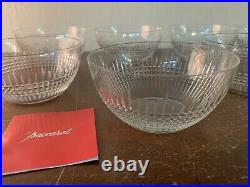 8 coupelles à fruit modèle Nancy en cristal de Baccarat (prix à la pièce)